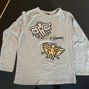 Keith Haring- artist long sleeve t-shirt. Beautiful design. For all genders.